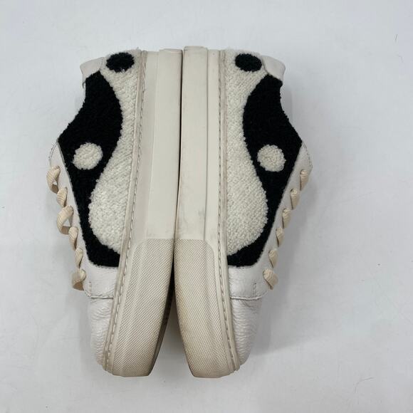 Soludoa Yin Yang Sherpa Platform Sneakers - Picture 4 of 8